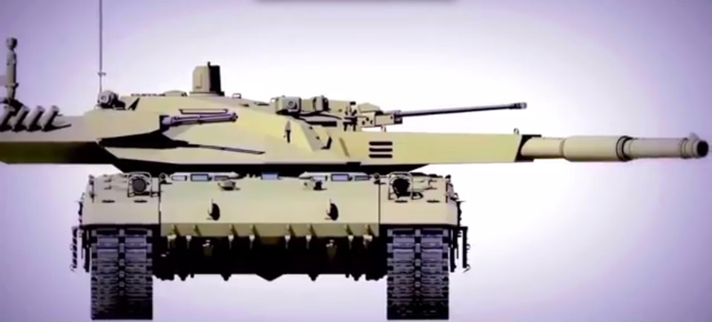 Illustration for article titled Cazan en vídeo al posible próximo supertanque ruso, el T-14 Armata
